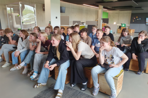 Eine Gruppe Schüler