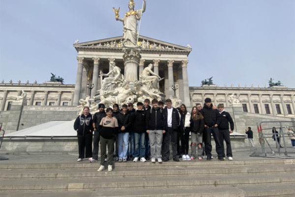 Schülergruppe in Wien
